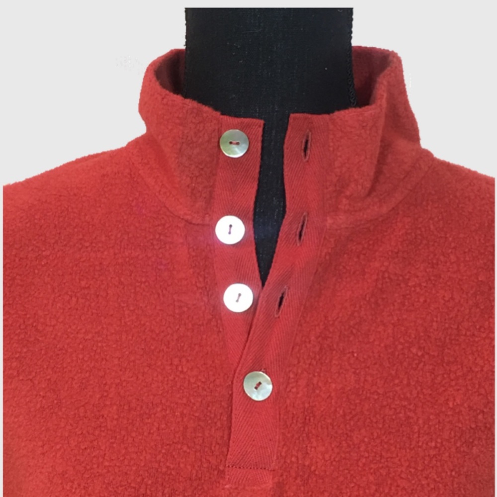 Soft Surroundings Soft 4 Button Pullover - image 3